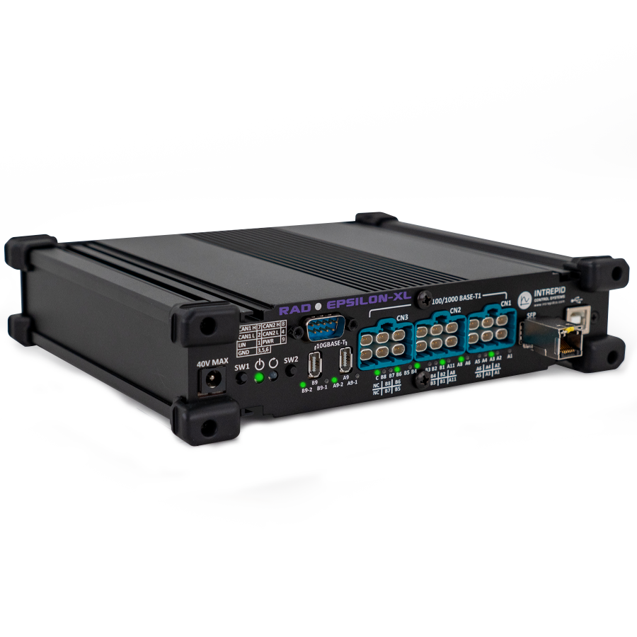 RAD-Epsilon XL - Managed Switch (10G-T, 1G-T1, CAN FD, LIN, USB)